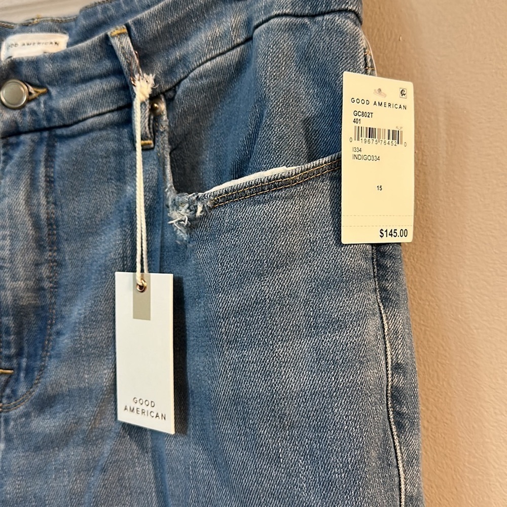 NWT Good American Good Classic Jeans - Picture 2 of 9